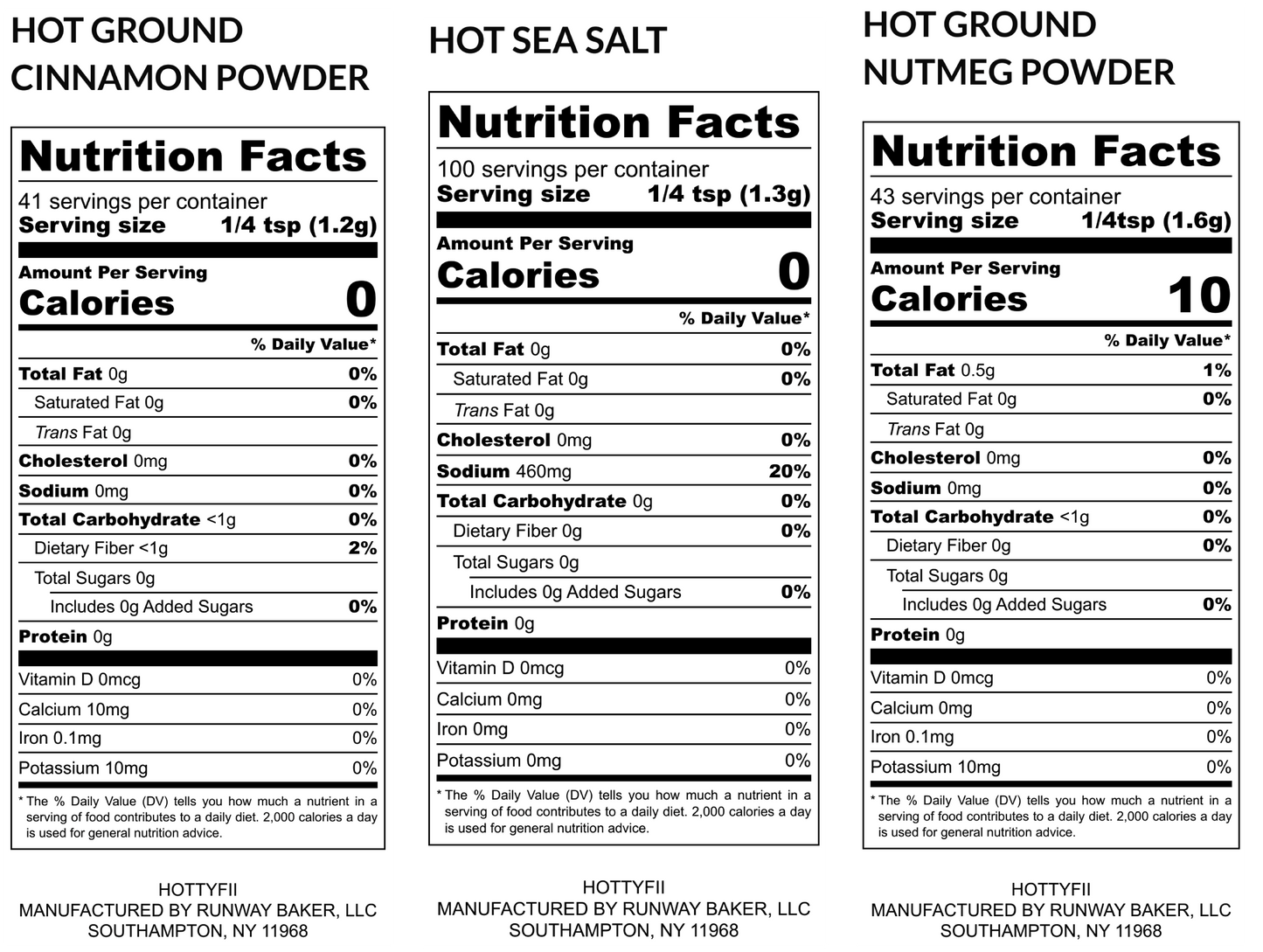 Hot Spice Bakers Collection