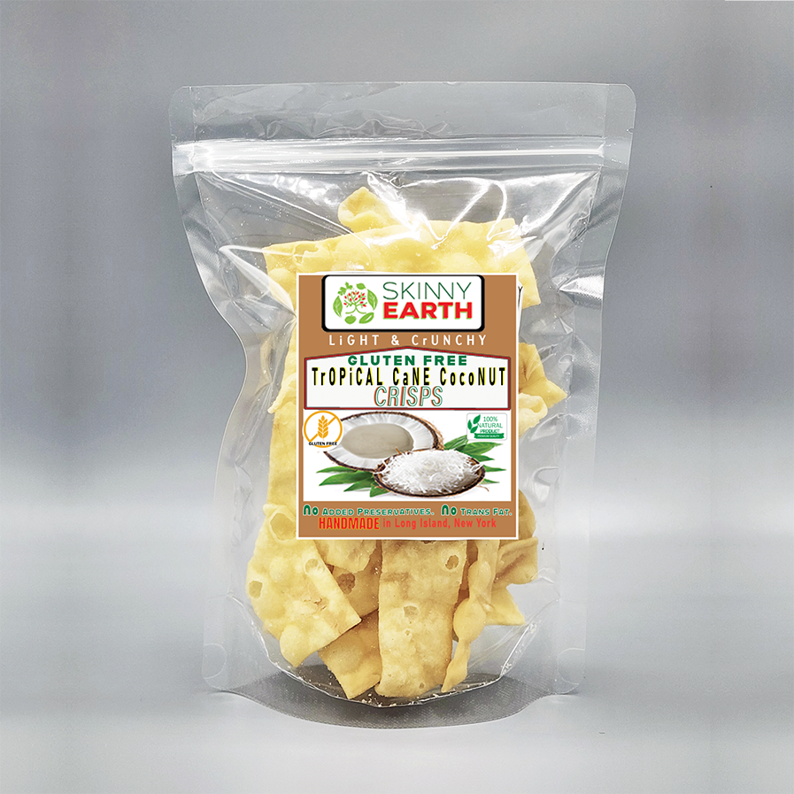 Gluten Free Tropical Coconut Crunchy crisps