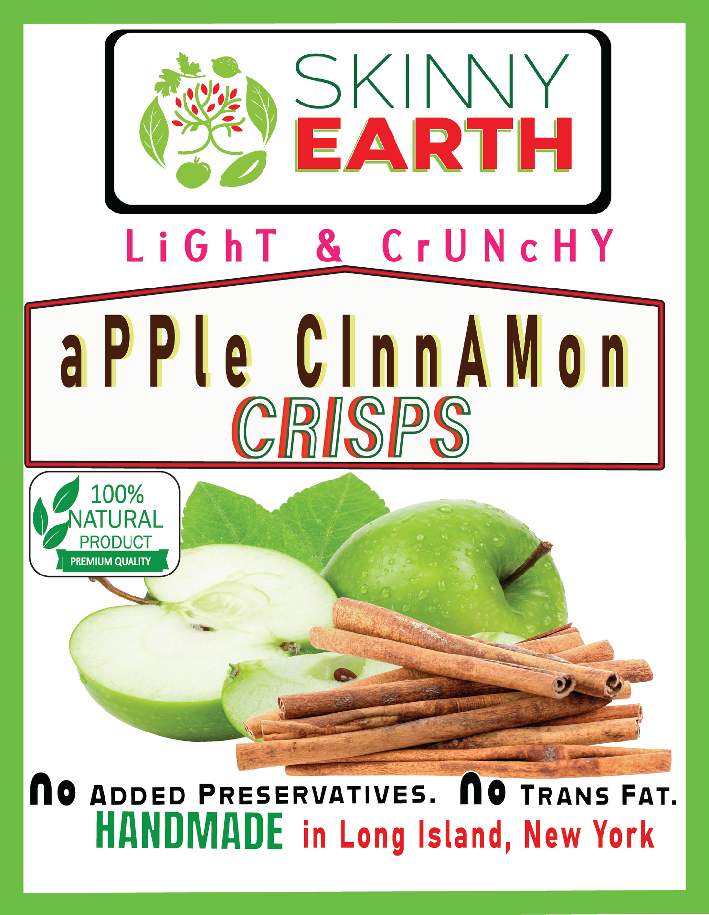Apple Cinnamon Crunchy Crisps