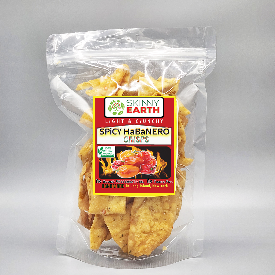 Spicy Habanero crunchy crisps