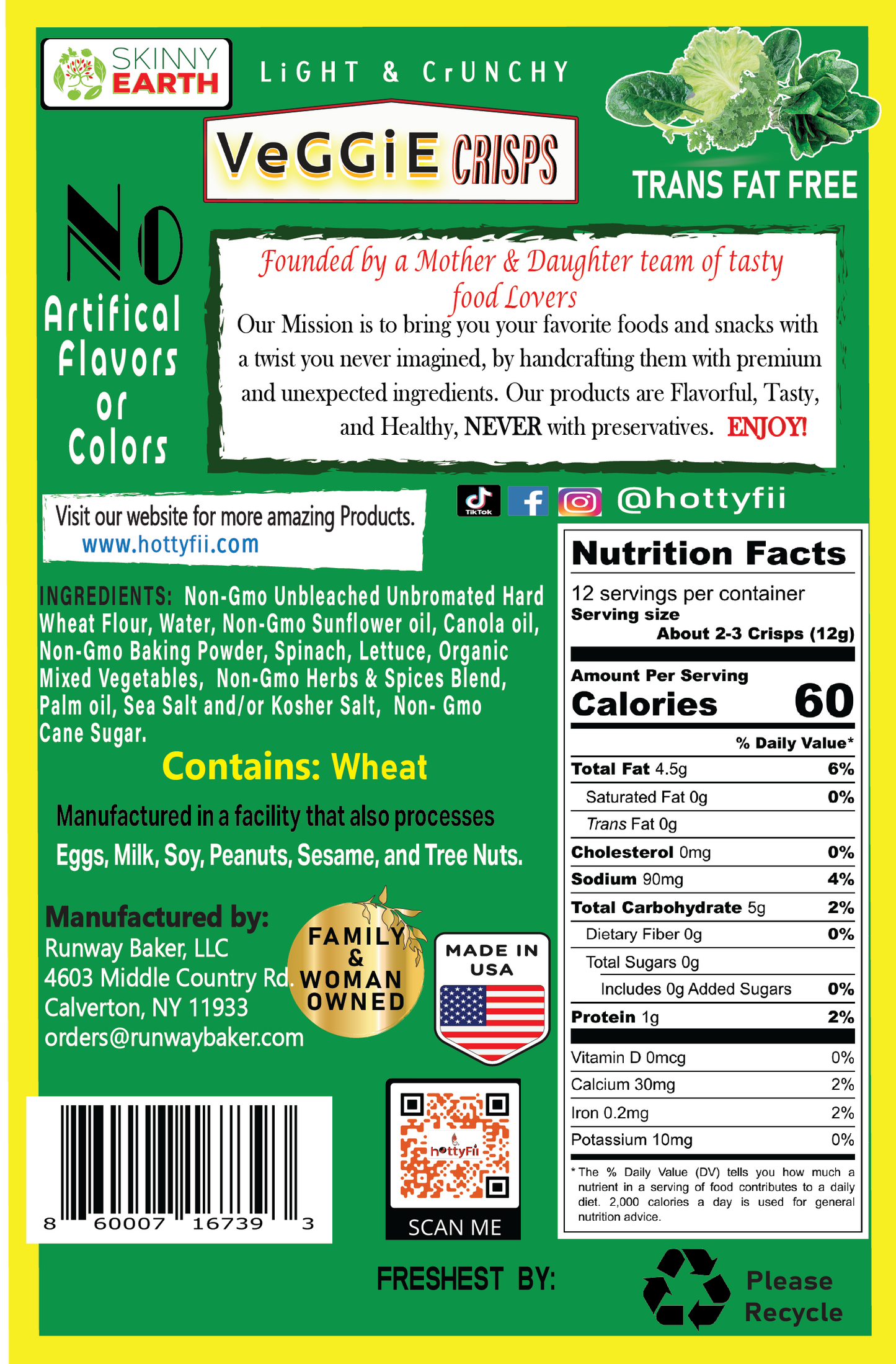Veggie Crunchy Crisps