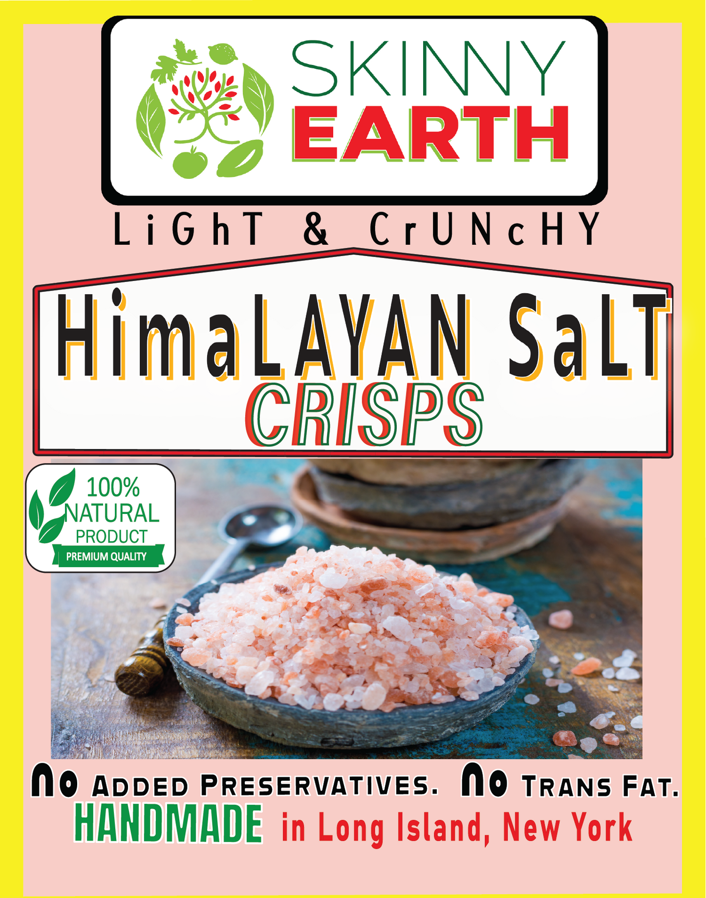 Himalayan Sea salt Crunchy Crisps
