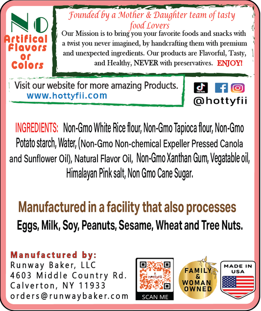 Gluten Free Pink Salt Crunchy crisp