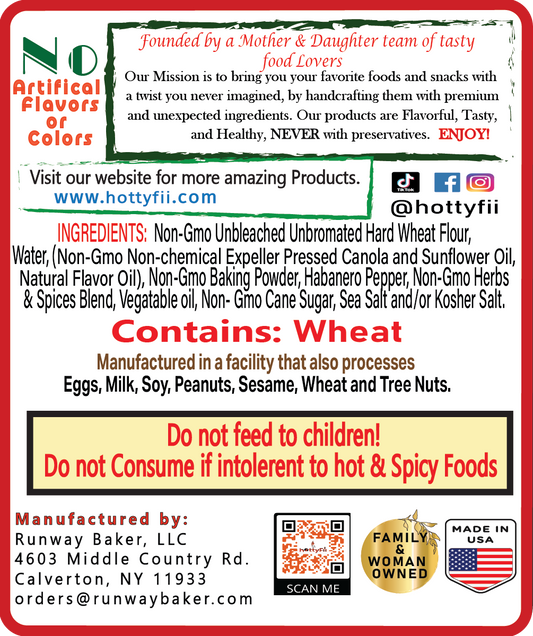 Spicy Habanero crunchy crisps