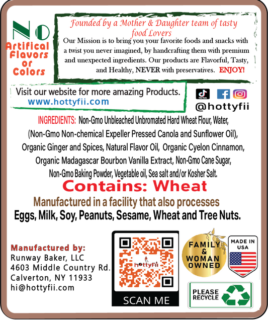 Delightful Ginger Crunchy Crisps