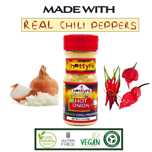 Hot Onion Powder 2.1 OZ