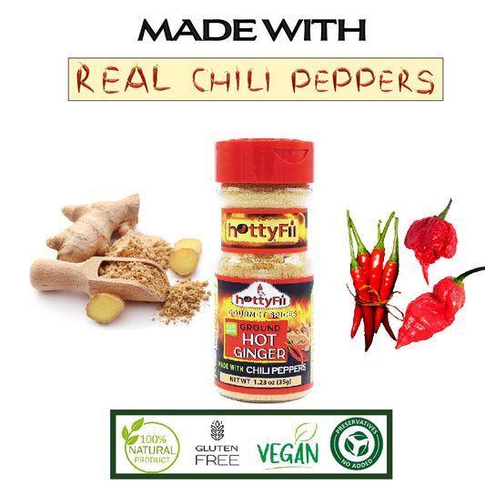 Hot Ground Ginger 1.23 OZ