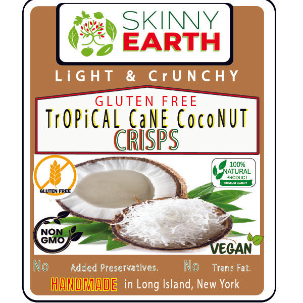 Gluten Free Tropical Coconut Crunchy crisps