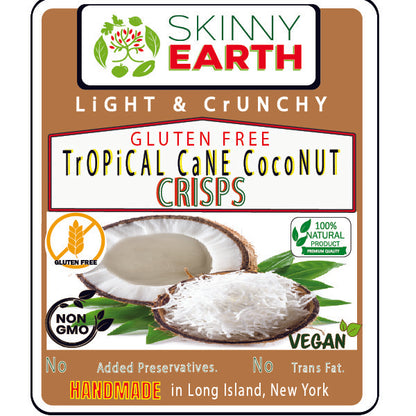 Gluten Free Tropical Coconut Crunchy crisps