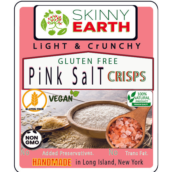 Gluten Free Pink Salt Crunchy crisp