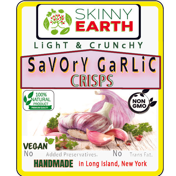 Savory Garlic Crunchy Crisps