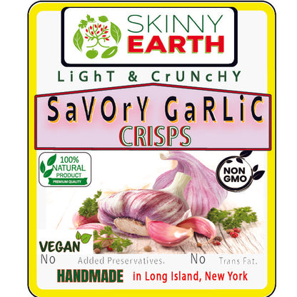 Savory Garlic Crunchy Crisps