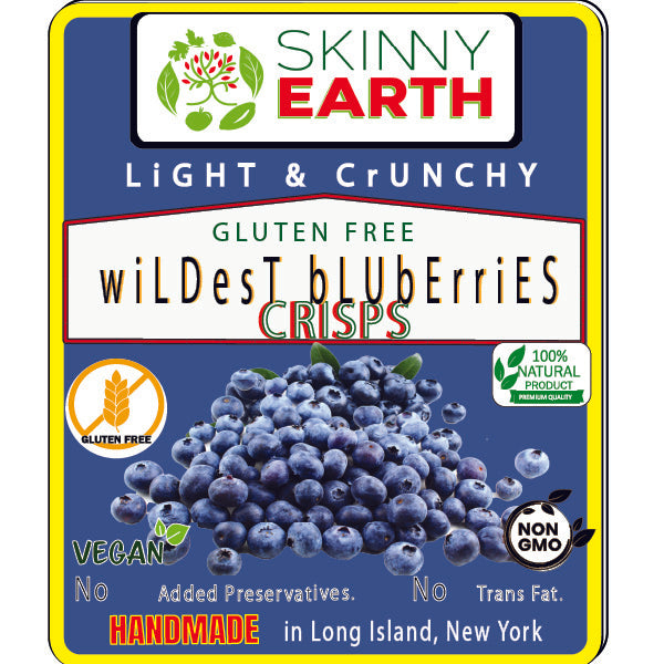 Gluten Free Wildest Blueberries Crunchy crisps