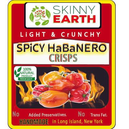 Spicy Habanero crunchy crisps