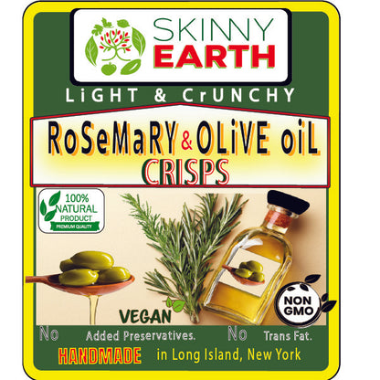 Rosemary and Olive oil Crunchy crisps