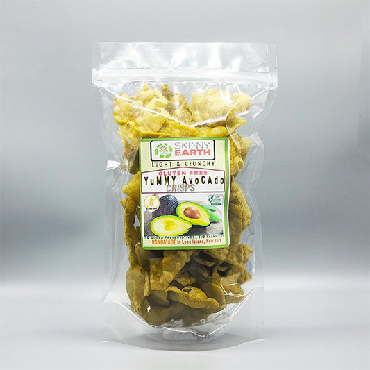 Gluten Free Yummy Avocado Crunchy crisps