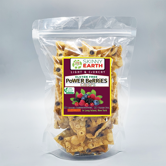 Gluten Free Power Berries Crunchy crisps
