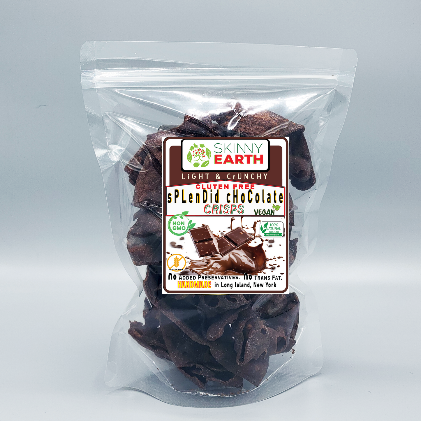 Gluten Free Splendid Chocolate Crunchy crisps
