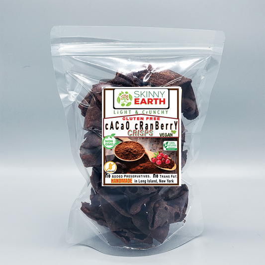 Gluten Free Cacao Cranberry Crunchy crisps