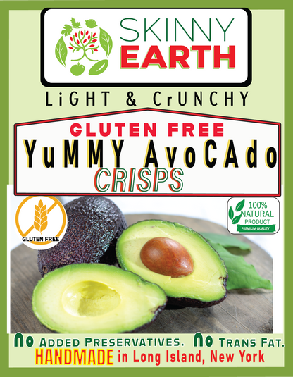 Gluten Free Yummy Avocado Crunchy crisps