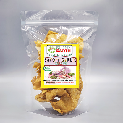 Savory Garlic Crunchy Crisps