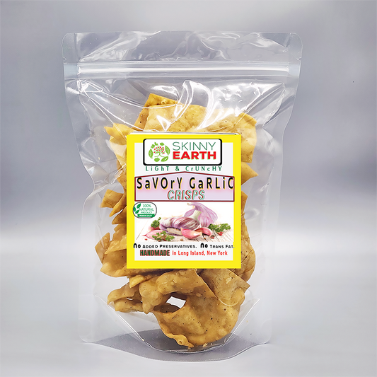 Savory Garlic Crunchy Crisps