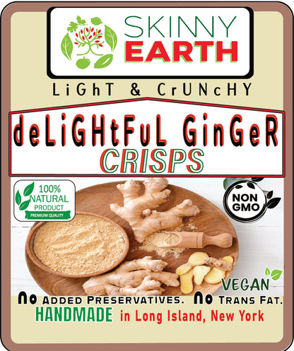 Delightful Ginger Crunchy Crisps
