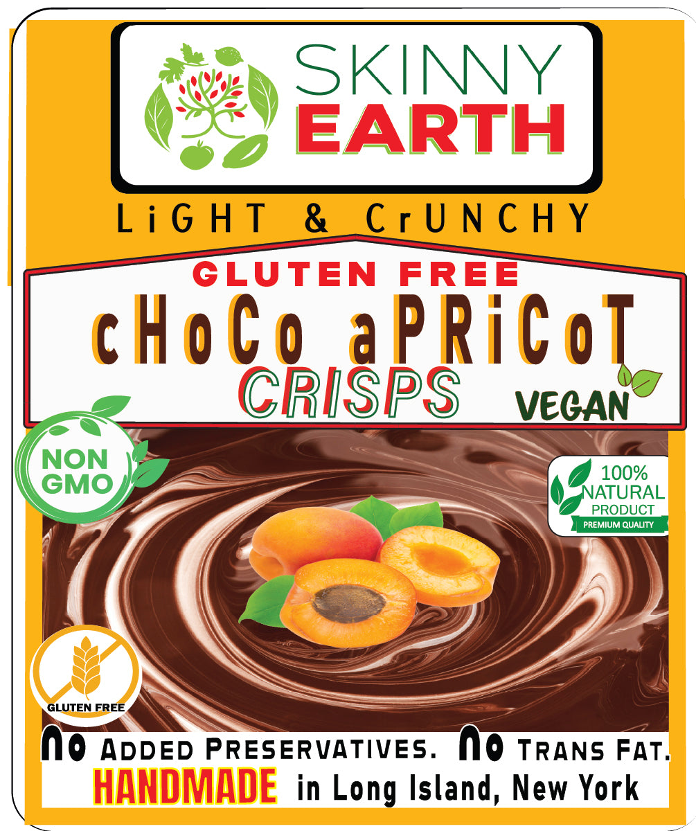 Gluten Free Choco Apricot Crunchy crisps