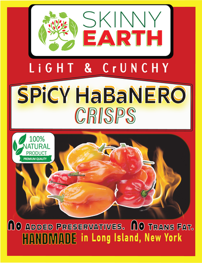 Spicy Habanero crunchy crisps