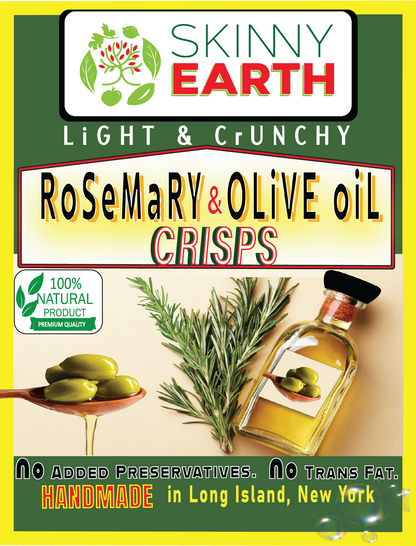 Rosemary and Olive oil Crunchy crisps