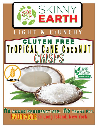 Gluten Free Tropical Coconut Crunchy crisps