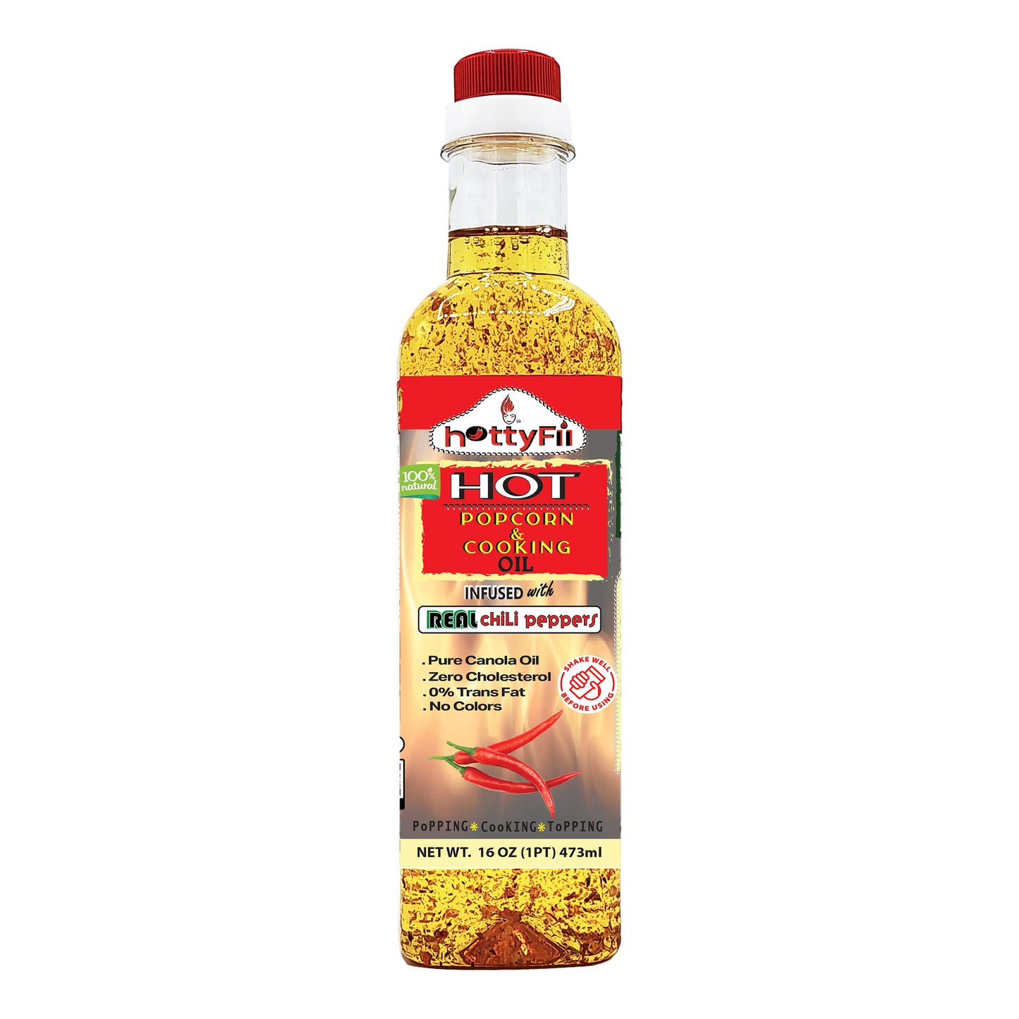Hot Popcorn Oil 473 ML