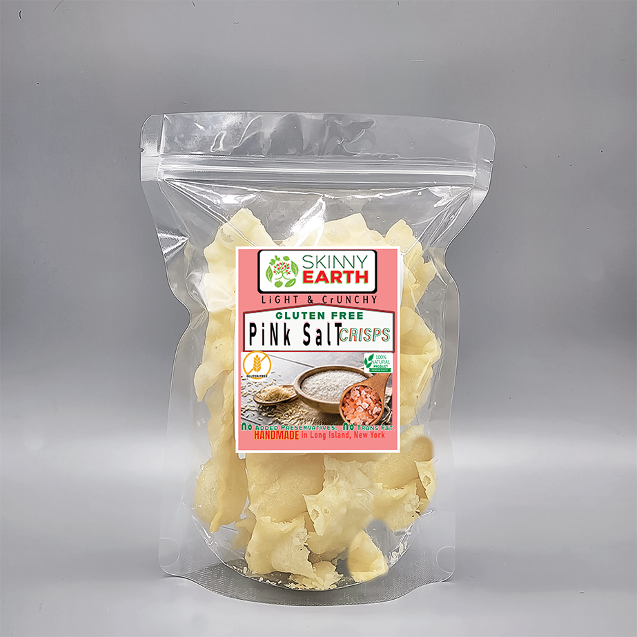 Gluten Free Pink Himalanyan Salt Crunchy crisp